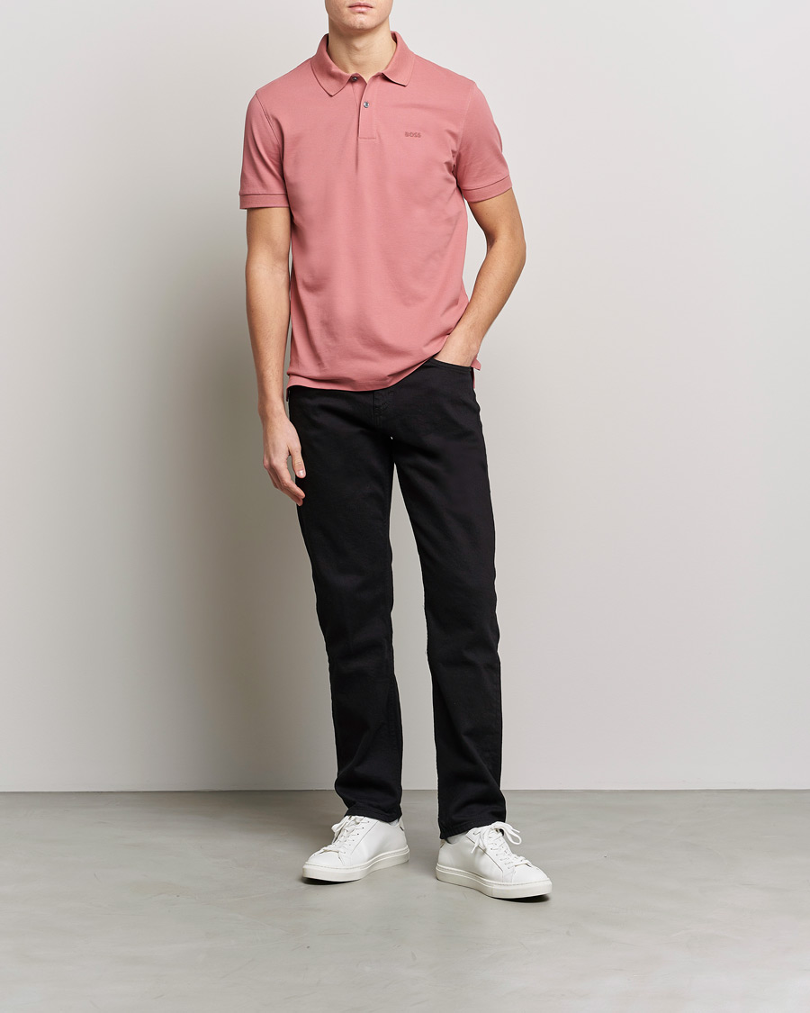 Uomini | Polo | BOSS BLACK | Pallas Polo Open Pink