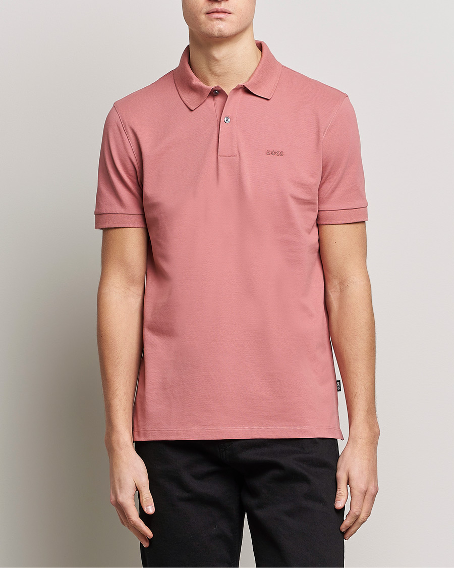 Uomini | Polo | BOSS BLACK | Pallas Polo Open Pink