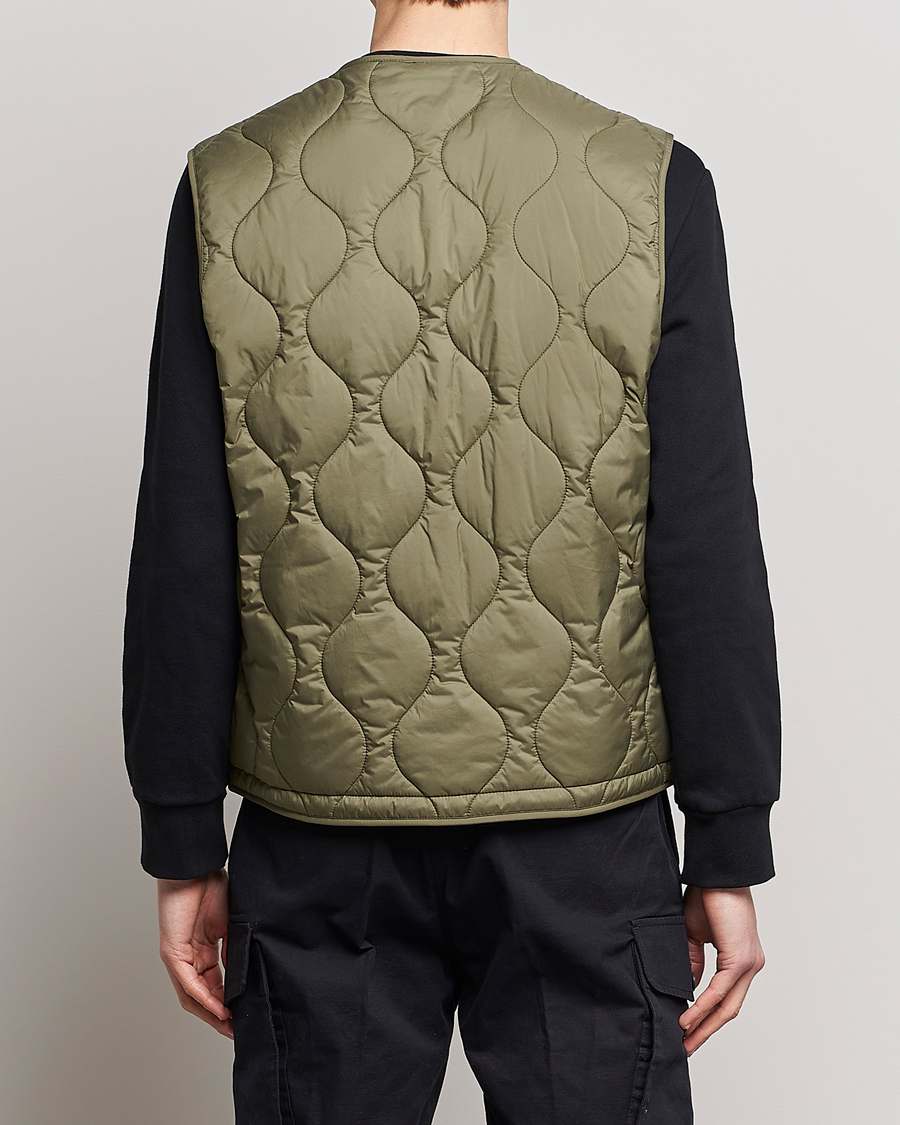 Uomini | Giacche | HUGO | Bethano Onion Quilt Vest Open Green