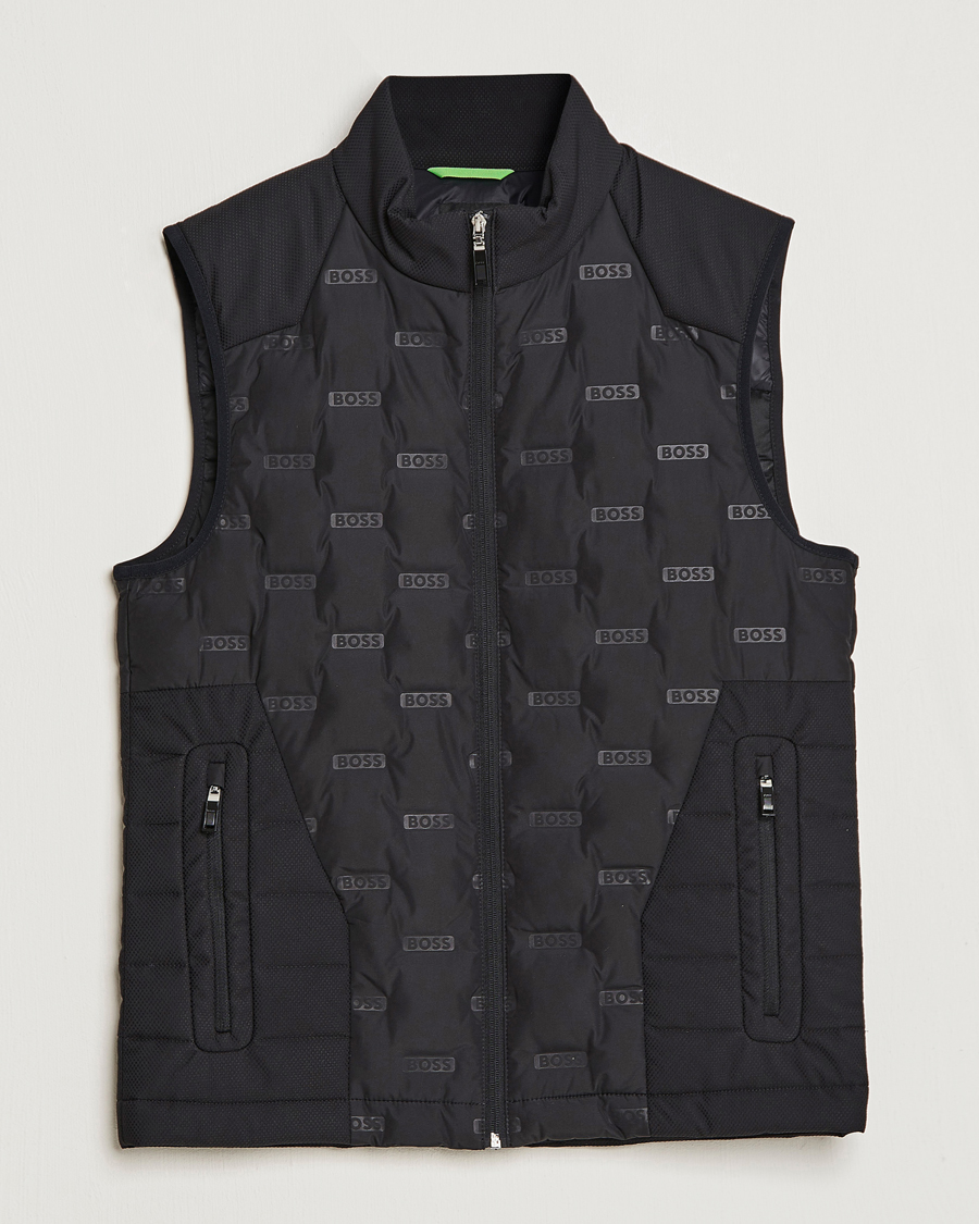 Uomini | Gilet | BOSS GREEN | Hellion Vest Black