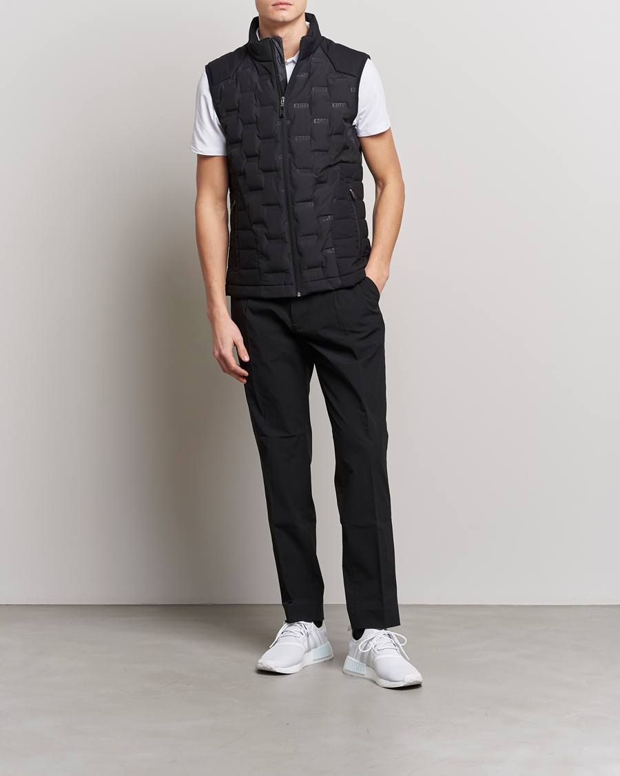 Uomini | Giacche | BOSS GREEN | Hellion Vest Black