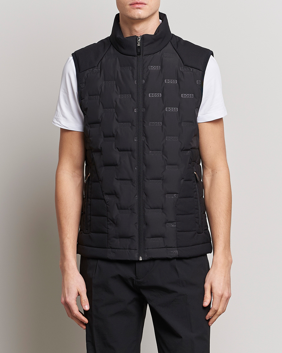 Uomini | Gilet | BOSS GREEN | Hellion Vest Black
