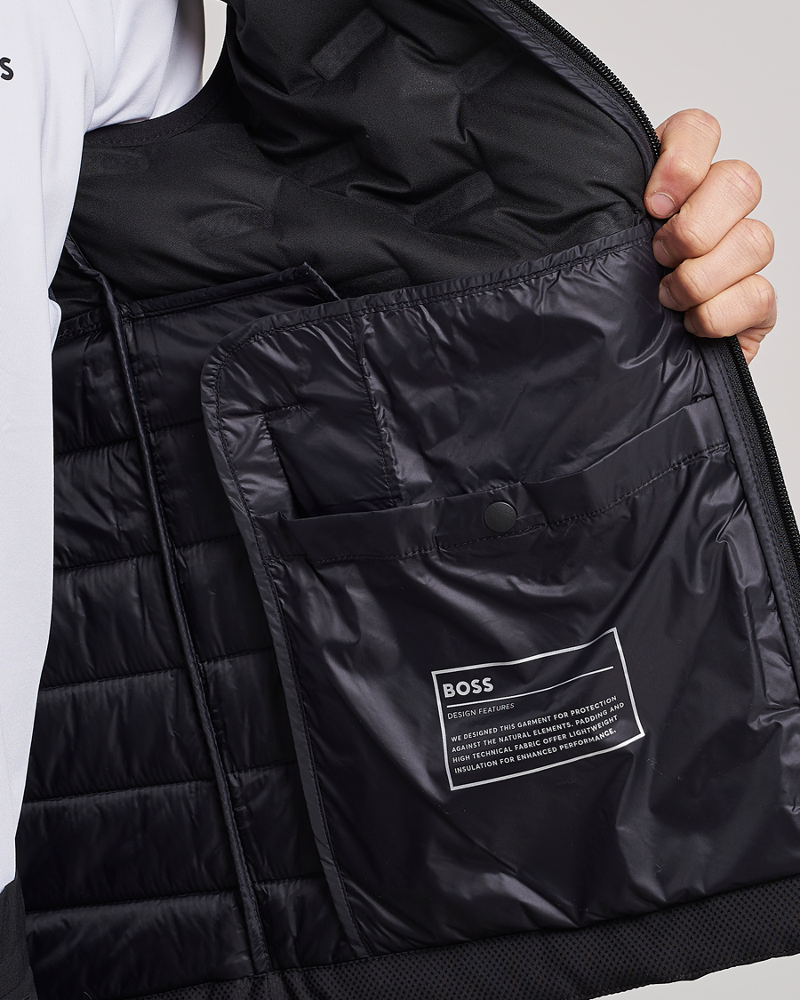 Uomini | Giacche | BOSS GREEN | Hellion Vest Black