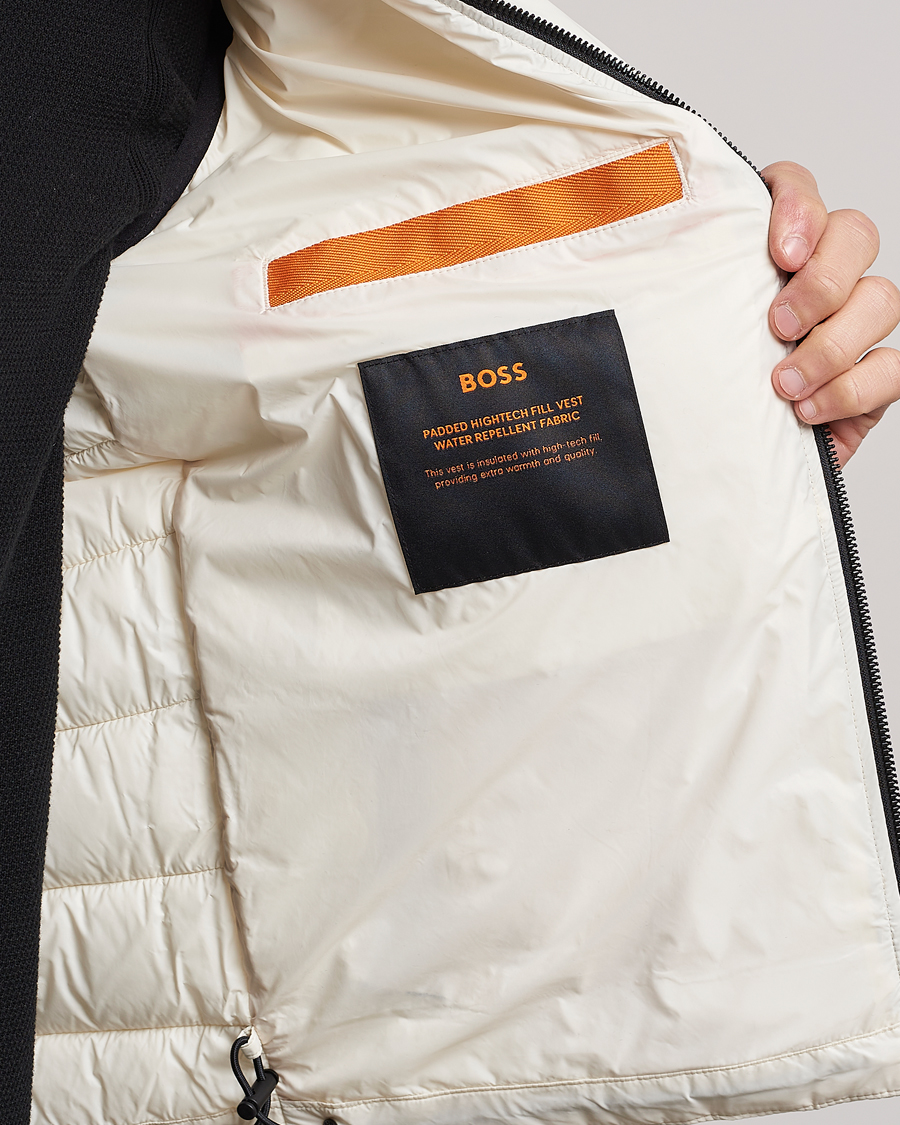 Uomini | Gilet | BOSS ORANGE | Odeno Down Vest Light Beige