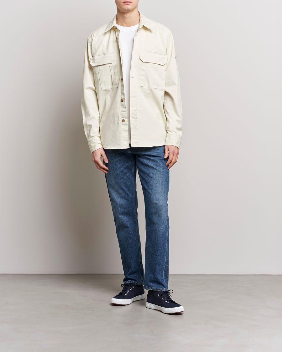 Uomini | Camicie | BOSS ORANGE | Lisel Pocket Overshirt Light Beige