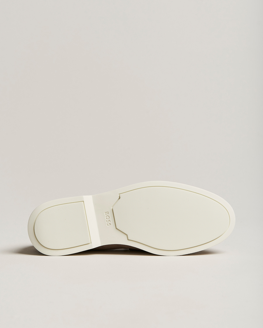Uomini | Sienne Suede Loafer Medium Beige | BOSS BLACK | Sienne Suede Loafer Medium Beige