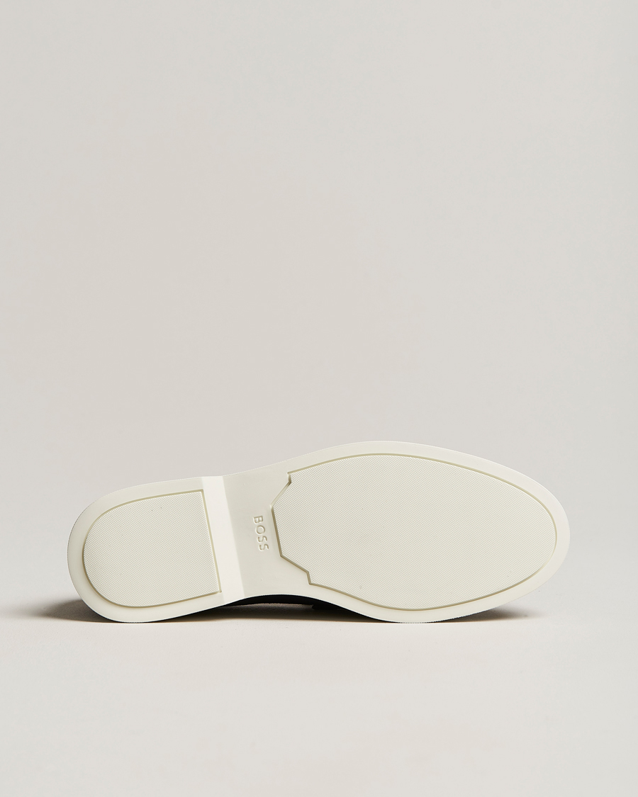 Uomini | Sienne Suede Loafer Dark Blue | BOSS BLACK | Sienne Suede Loafer Dark Blue