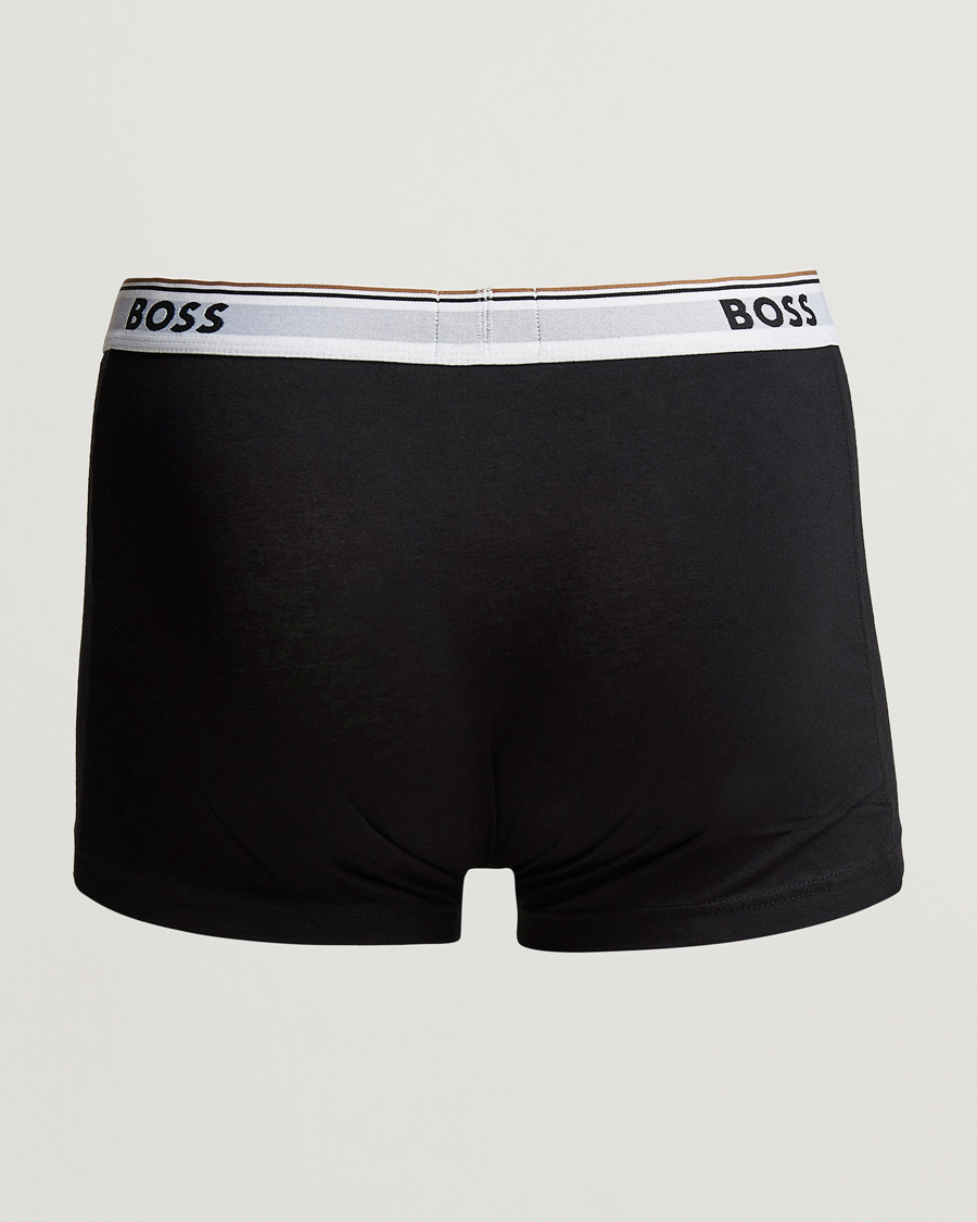 Uomini | Biancheria intima | BOSS BLACK | 3-Pack Trunk Boxer Black