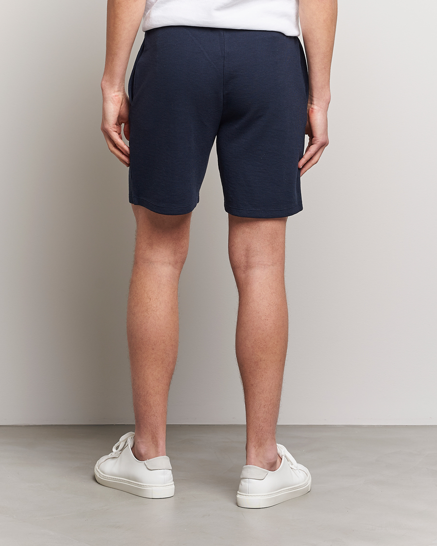 Uomini | Pantaloncini | BOSS BLACK | Waffle Logo Shorts Dark Blue