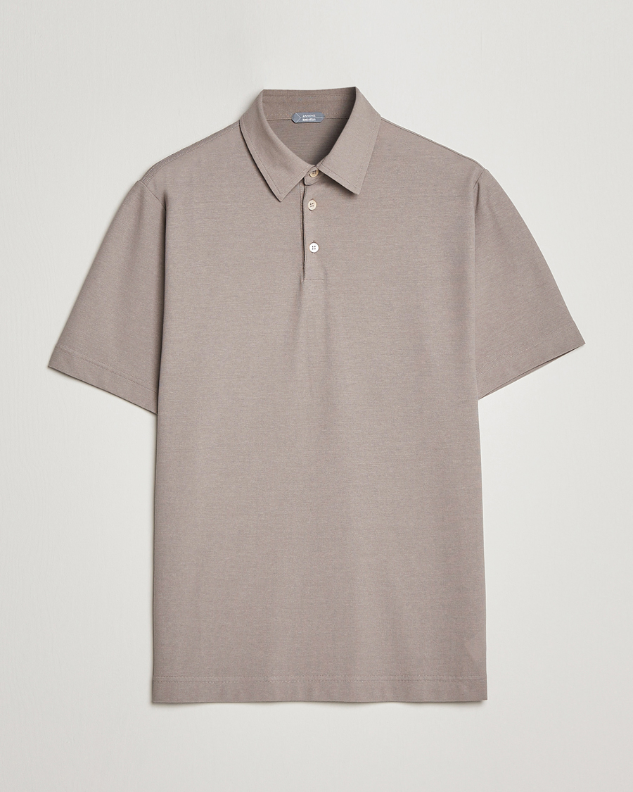 Uomini | Polo | Zanone | Ice Cotton Polo Beige
