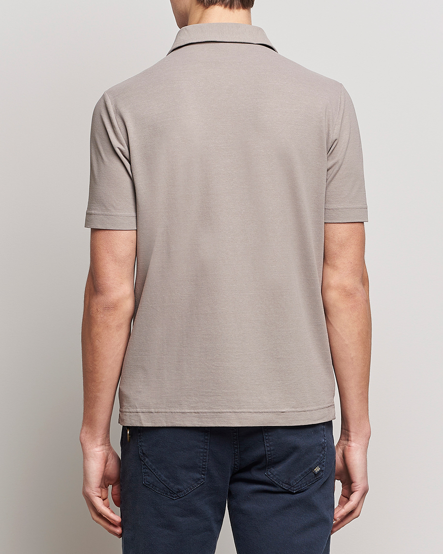 Uomini | Polo | Zanone | Ice Cotton Polo Beige