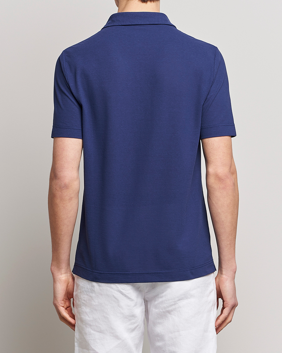 Uomini | Polo | Zanone | Ice Cotton Polo Electric Blue