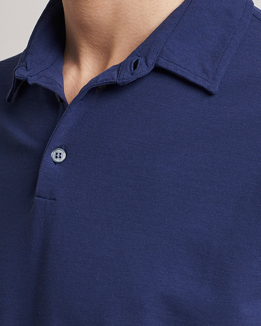 Uomini | Polo | Zanone | Ice Cotton Polo Electric Blue