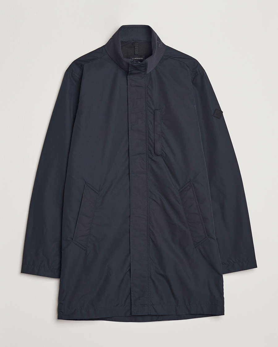 Uomini | Giacche | J.Lindeberg | Terry Poly Coat Navy