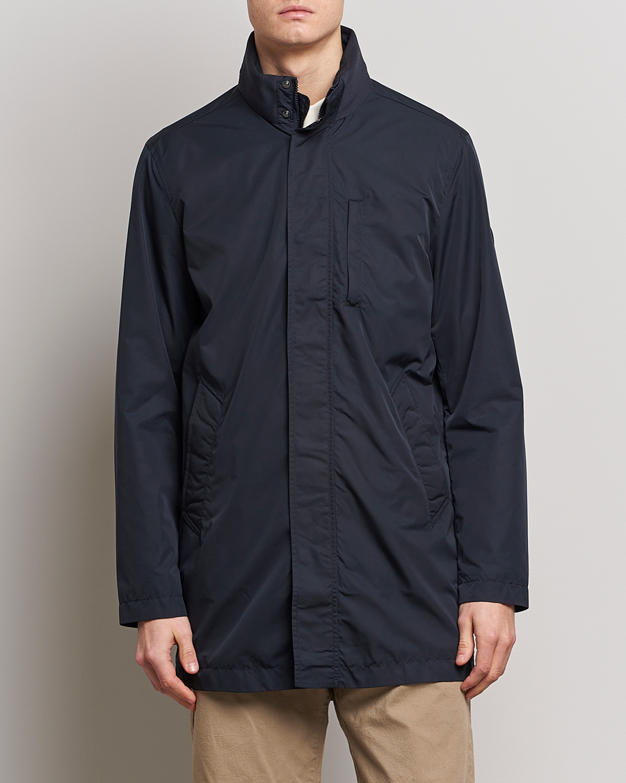 Uomini | Giacche | J.Lindeberg | Terry Poly Coat Navy