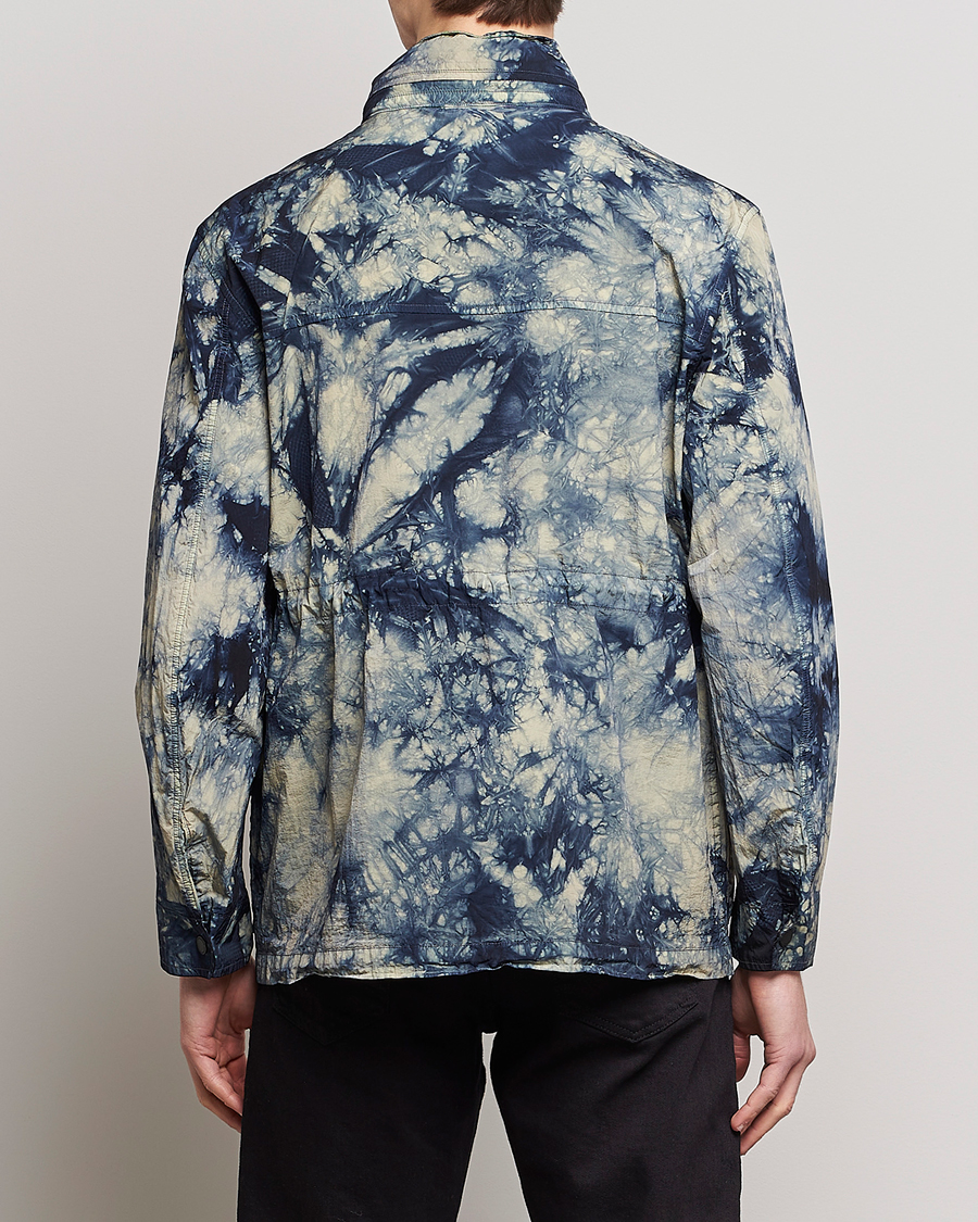 Uomini | Giacche | J.Lindeberg | Hayes Tie Dye Recycled Nylon Field Jacket Aloe