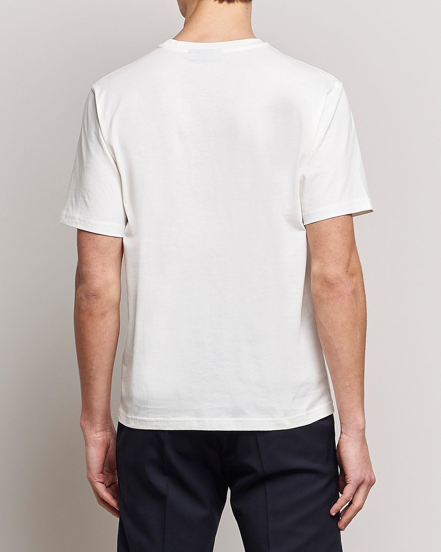 Uomini | T-shirt | J.Lindeberg | Dale Organic Cotton Patch T-Shirt Cloud White