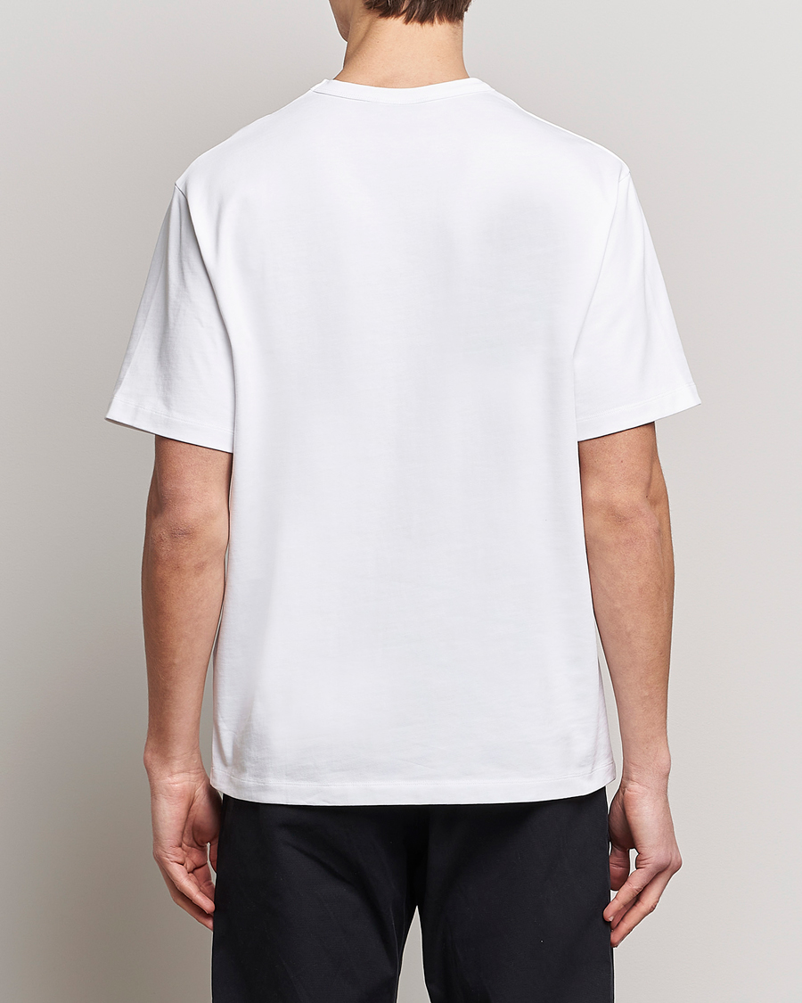 Uomini | T-shirt | J.Lindeberg | Camilo Graphic Heavy T-Shirt White
