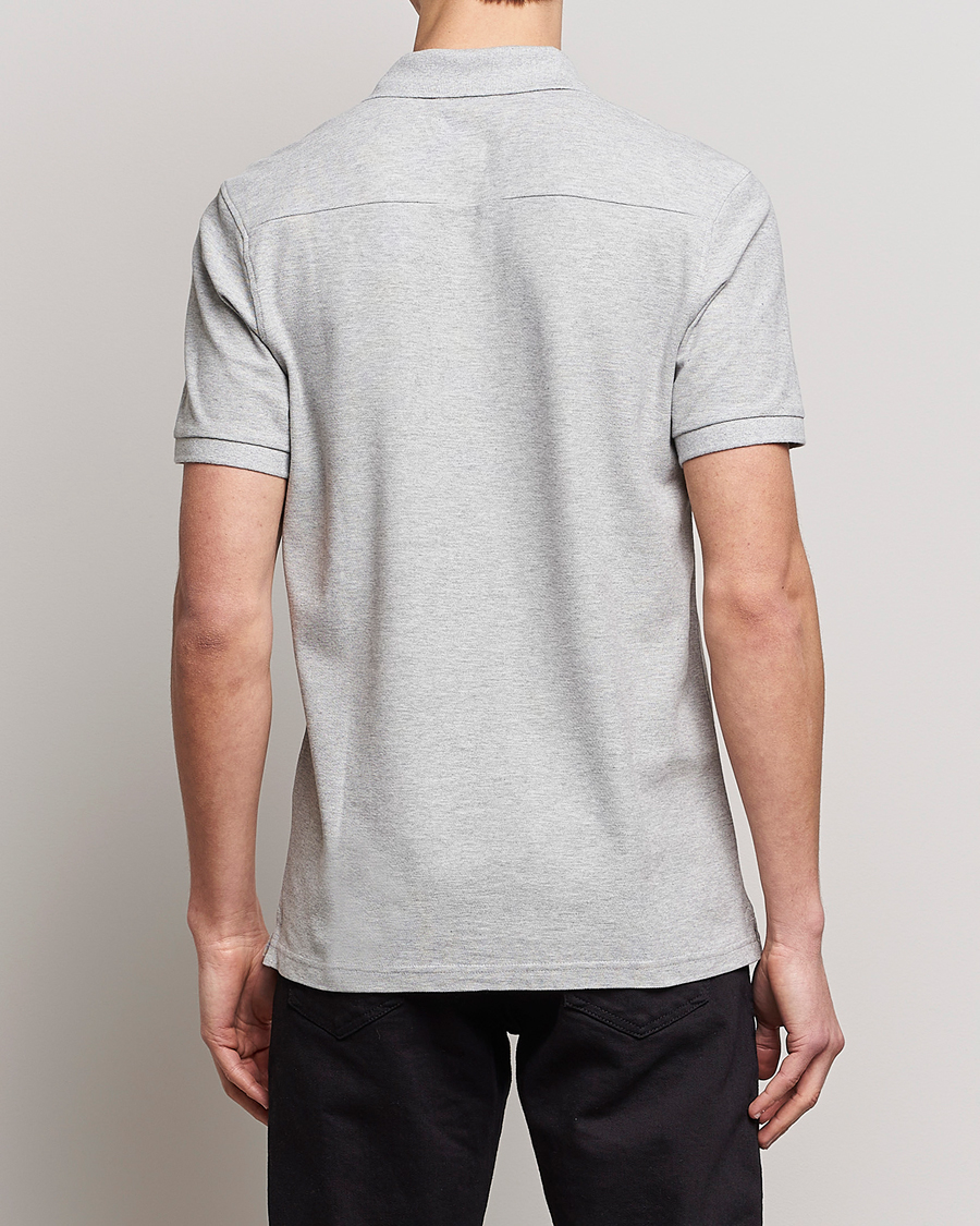 Uomini | Polo | J.Lindeberg | Troy Clean Polo Light Grey Melange