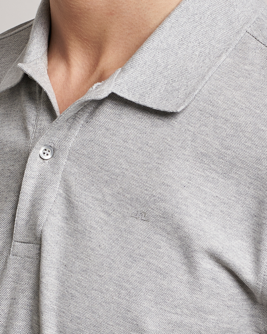 Uomini | Polo | J.Lindeberg | Troy Clean Polo Light Grey Melange