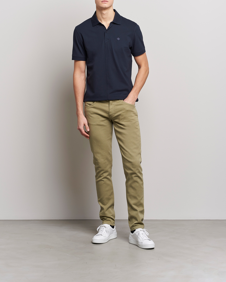 Uomini | Polo | J.Lindeberg | Rubi Slim Fit Polo Navy