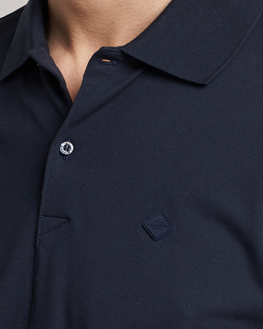 Uomini | Polo | J.Lindeberg | Rubi Slim Fit Polo Navy