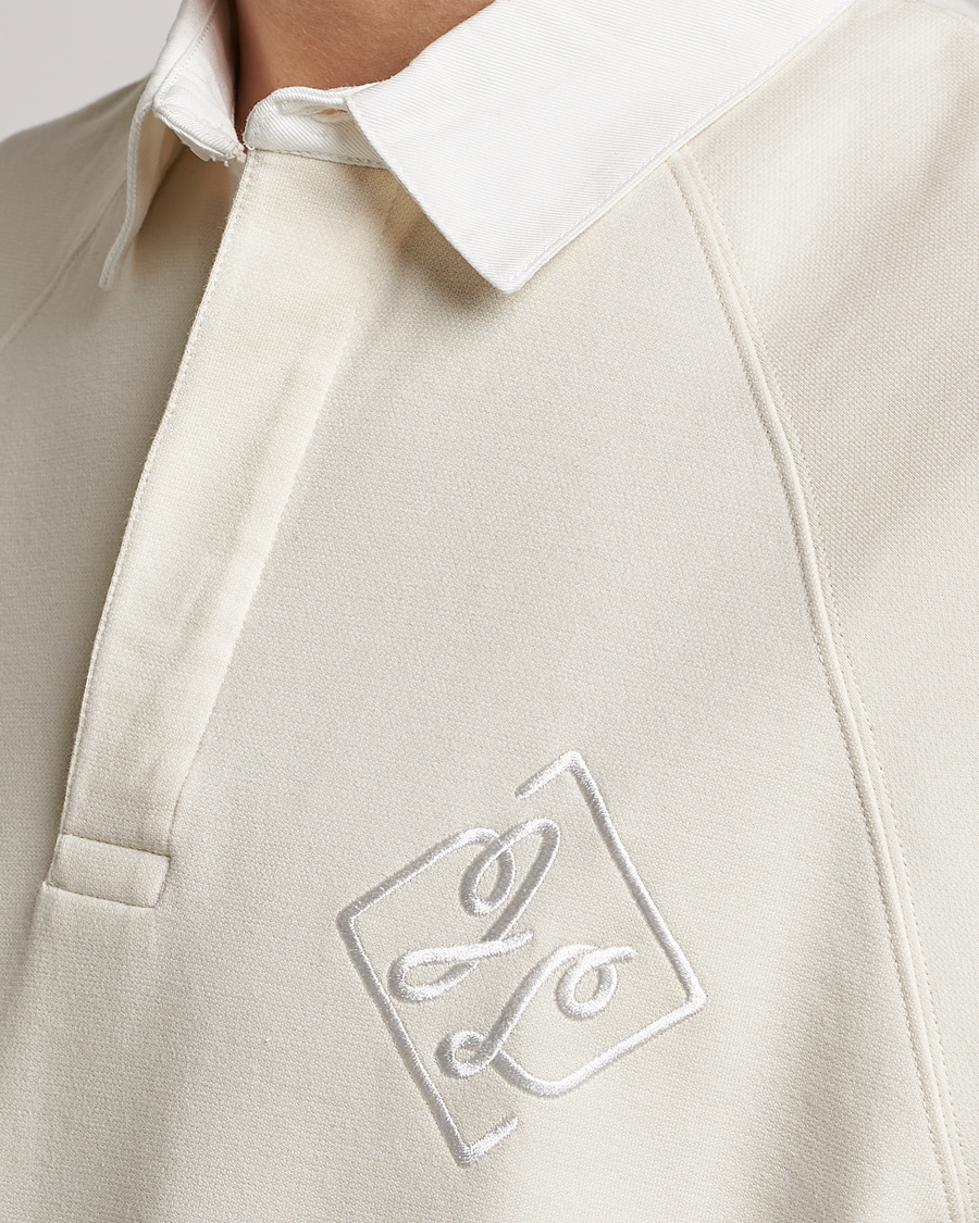 Uomini | Polo | J.Lindeberg | Roman Short Sleeve Rugby Jersey Polo Turtledove