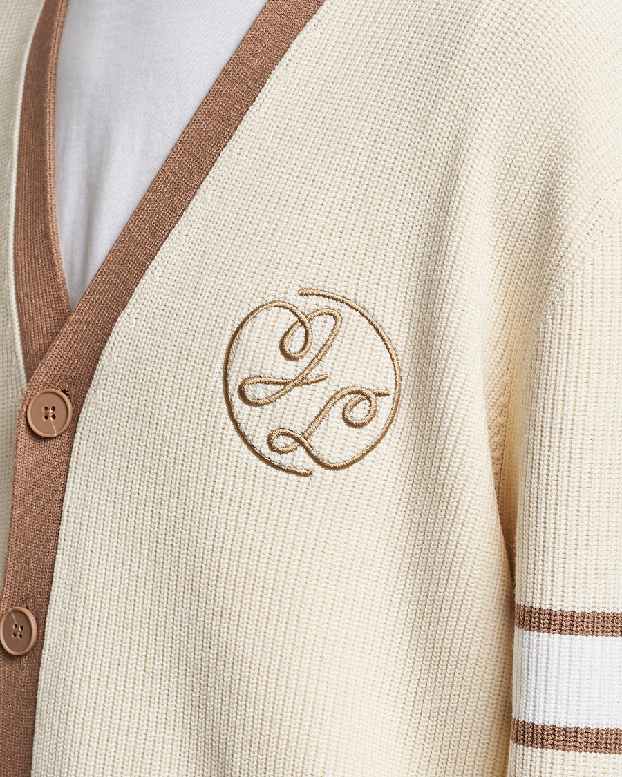 Uomini | Maglieria | J.Lindeberg | Gerard Jacquard Cardigan Turtledove