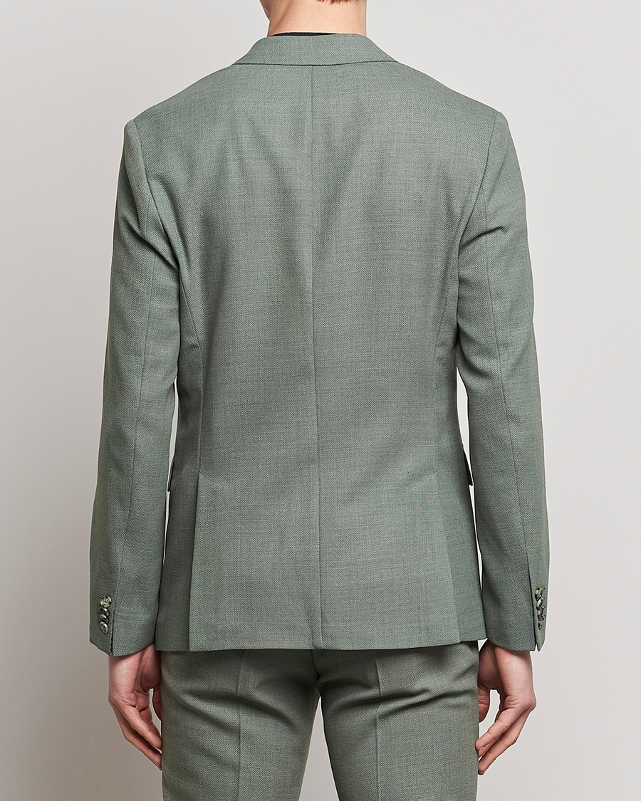 Uomini | Blazers | J.Lindeberg | Hopper Active Hopsack Blazer Aloe