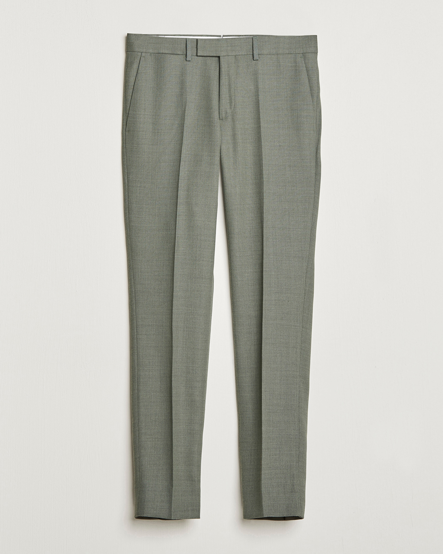Uomini | Pantaloni | J.Lindeberg | Grant Active Hopsack Pants Aloe