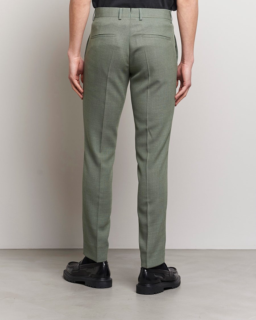 Uomini | Pantaloni | J.Lindeberg | Grant Active Hopsack Pants Aloe
