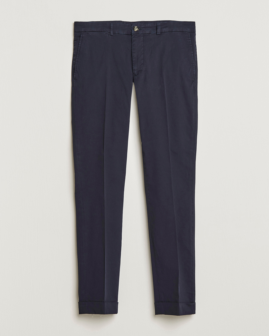 Uomini | Pantaloni | J.Lindeberg | Grant Cotton Garment Dye Pants Navy