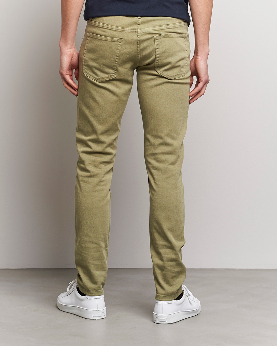 Uomini | Pantaloni | J.Lindeberg | Jay Solid Stretch 5-Pocket Trousers Aloe