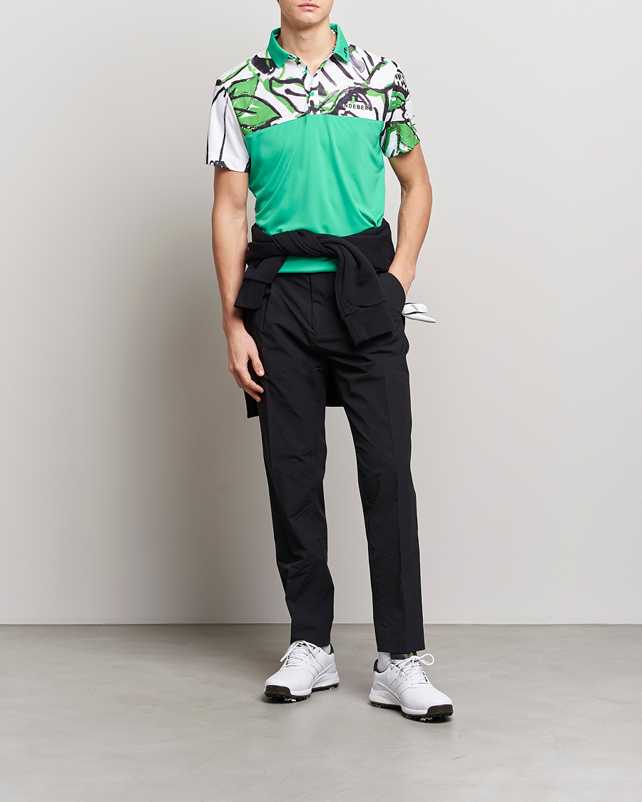 Uomini | Polo | J.Lindeberg | Jeff Masters TX Jersey Polo White