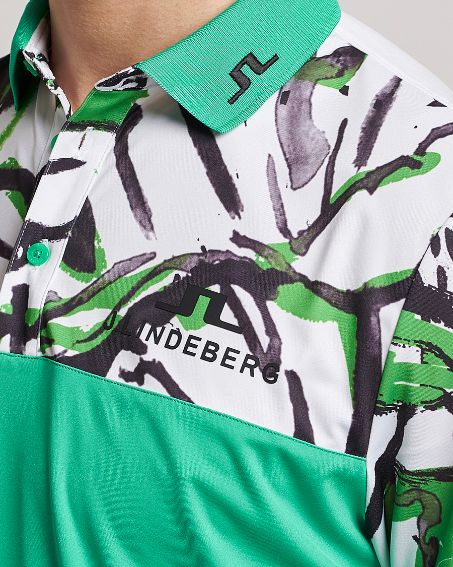 Uomini | Polo | J.Lindeberg | Jeff Masters TX Jersey Polo White