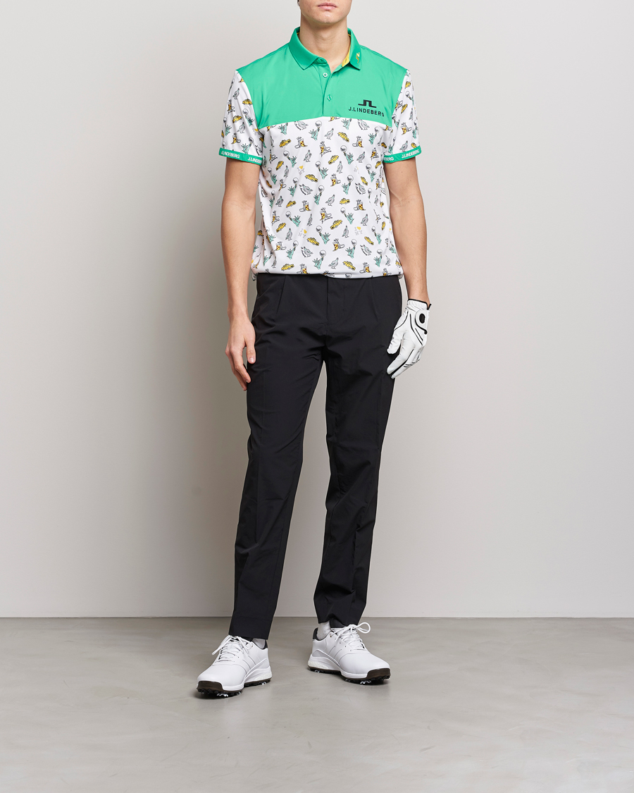 Uomini | Polo | J.Lindeberg | Jeff PGA TX Jersey Polo White
