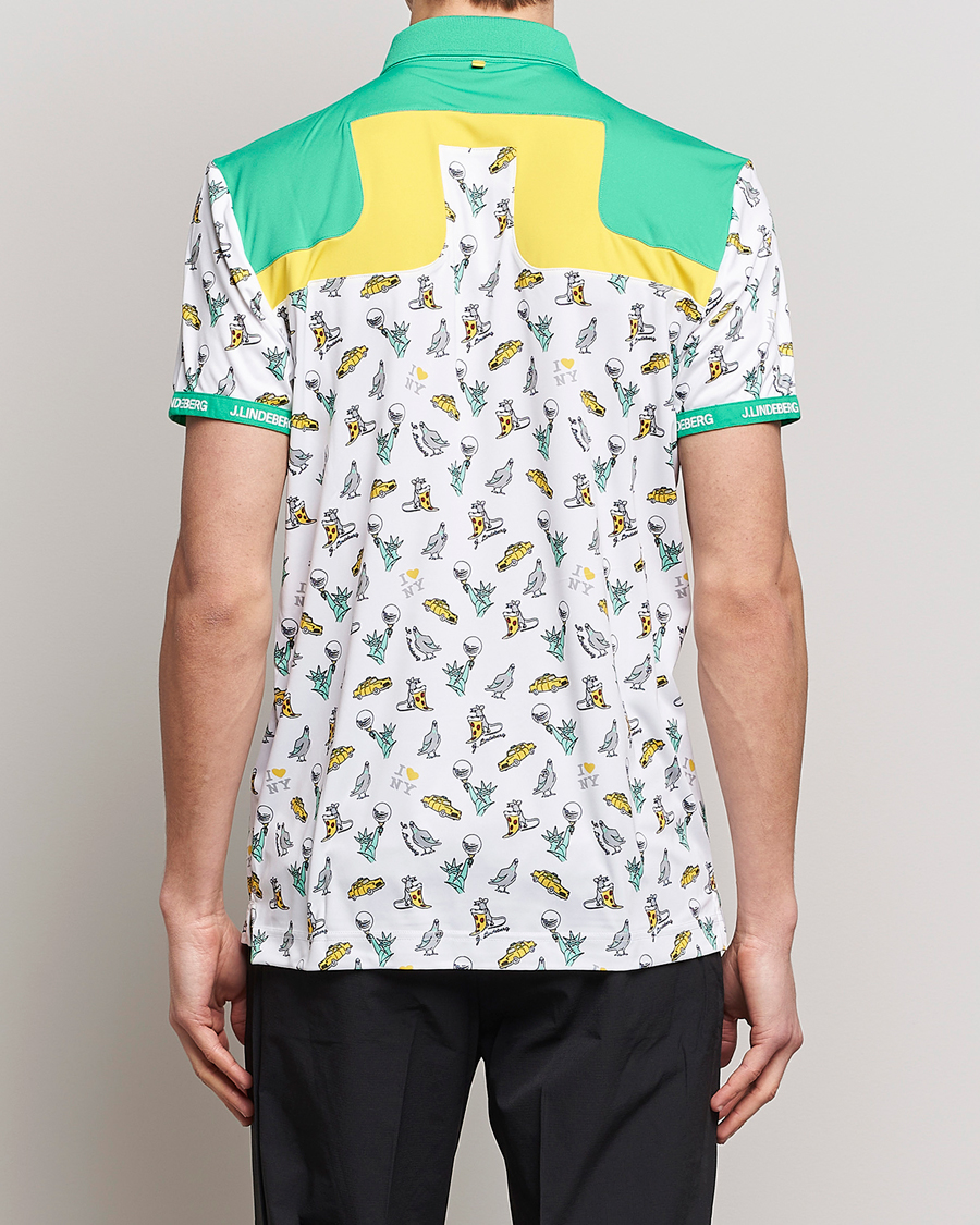 Uomini | Polo | J.Lindeberg | Jeff PGA TX Jersey Polo White