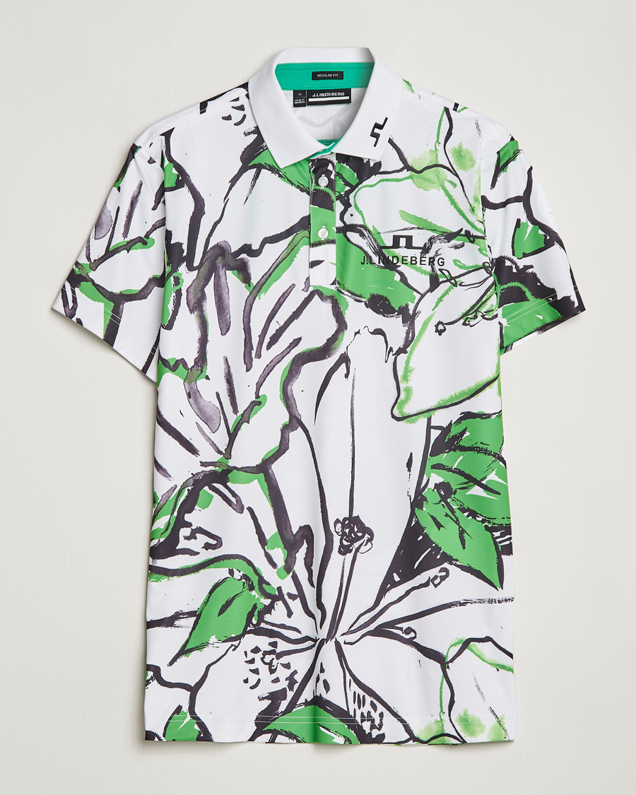 Uomini | Polo | J.Lindeberg | KV Masters TX Jersey Polo White