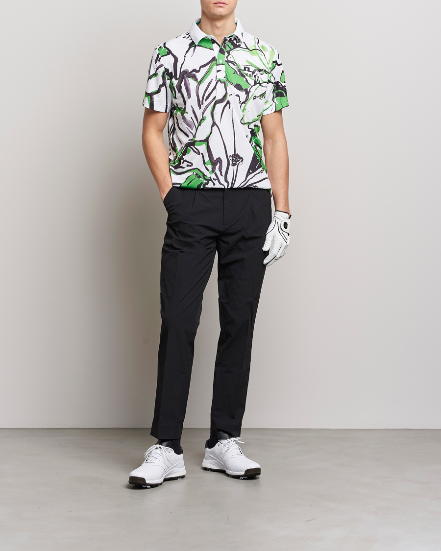 Uomini | Polo | J.Lindeberg | KV Masters TX Jersey Polo White