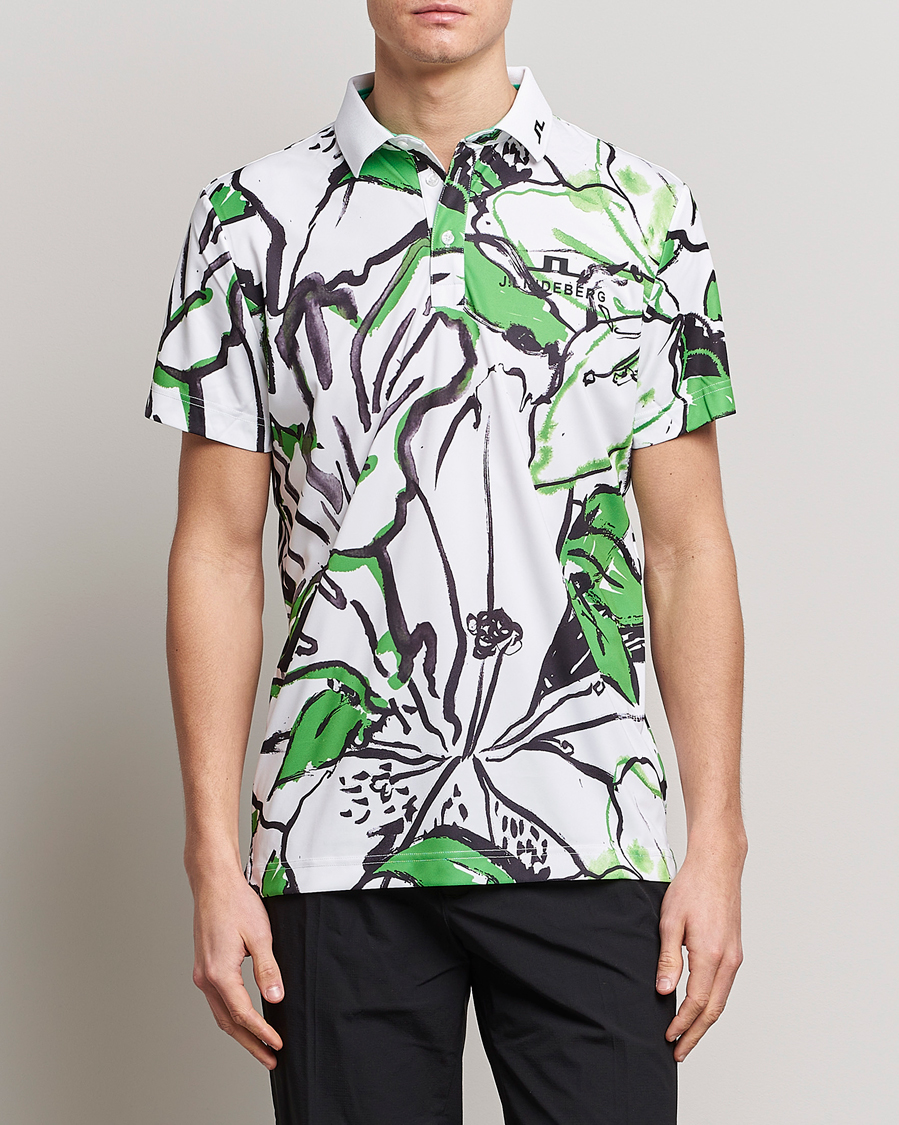 Uomini | Polo | J.Lindeberg | KV Masters TX Jersey Polo White