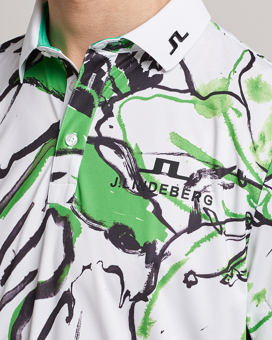 Uomini | Polo | J.Lindeberg | KV Masters TX Jersey Polo White