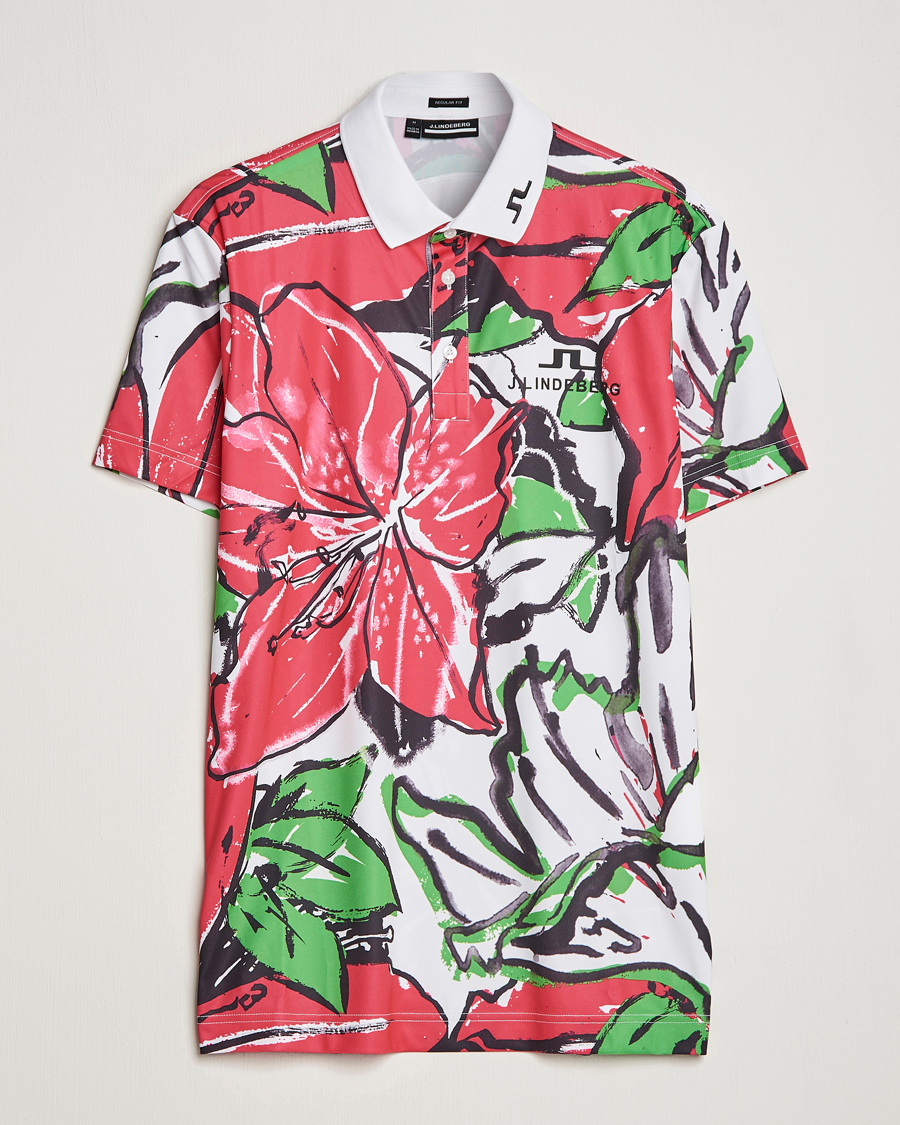 Uomini | Polo | J.Lindeberg | KV Masters TX Jersey Polo Azalea
