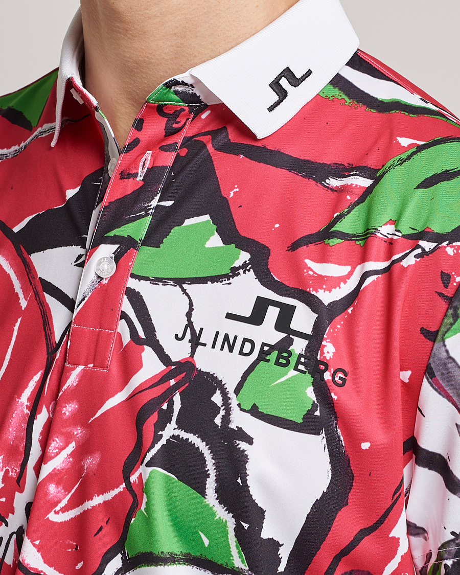 Uomini | Polo | J.Lindeberg | KV Masters TX Jersey Polo Azalea