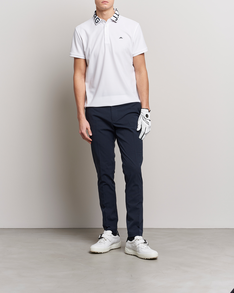 Uomini | Polo | J.Lindeberg | Gus Regular Polo White