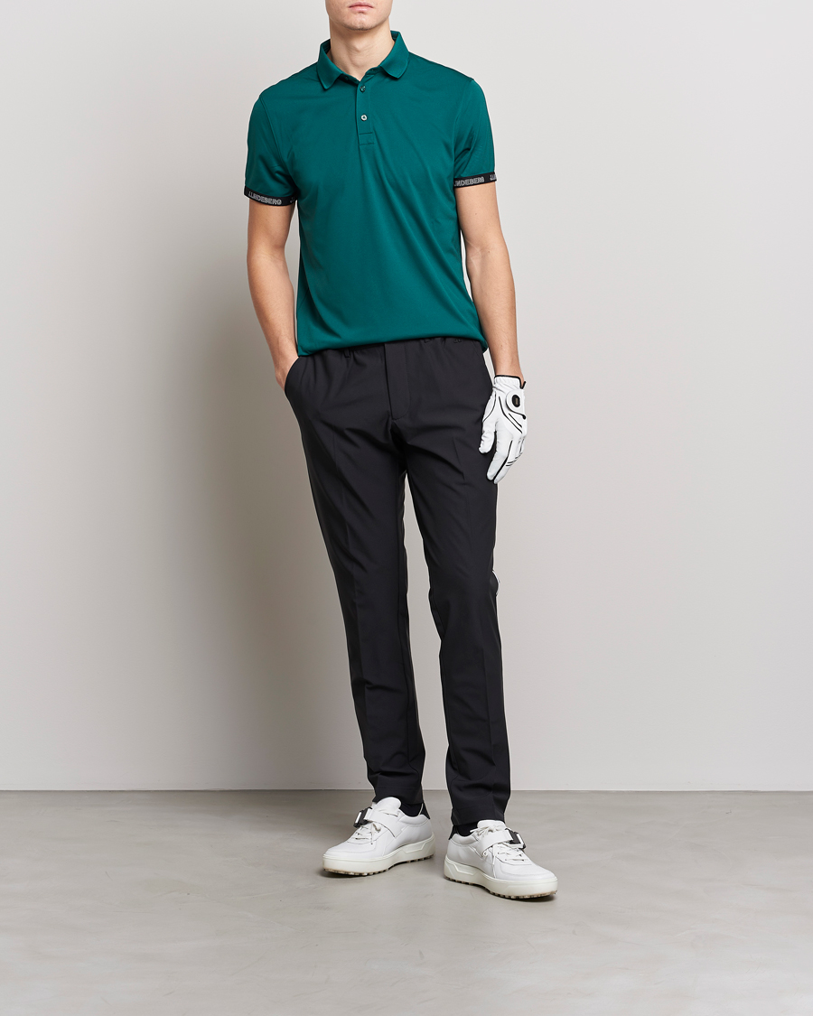 Uomini | Polo | J.Lindeberg | Guy Regular Fit Polo Rain Forest
