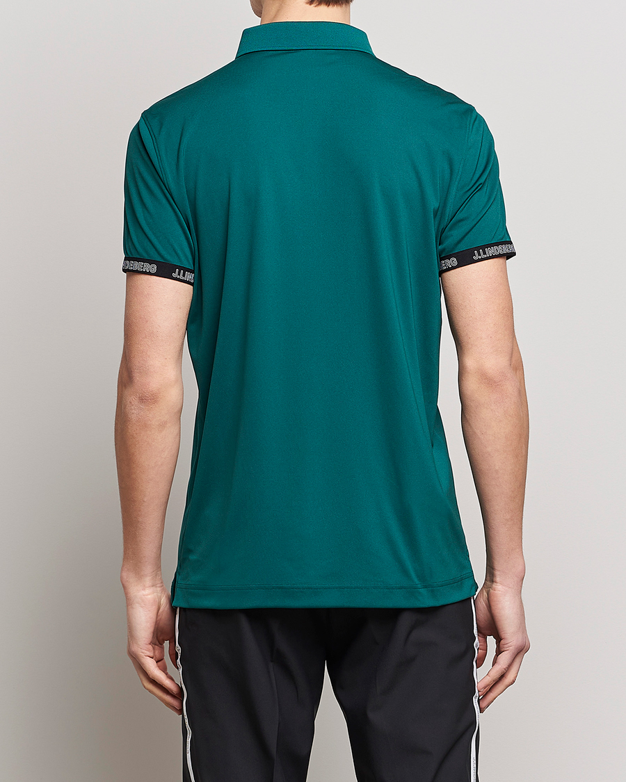 Uomini | Polo | J.Lindeberg | Guy Regular Fit Polo Rain Forest