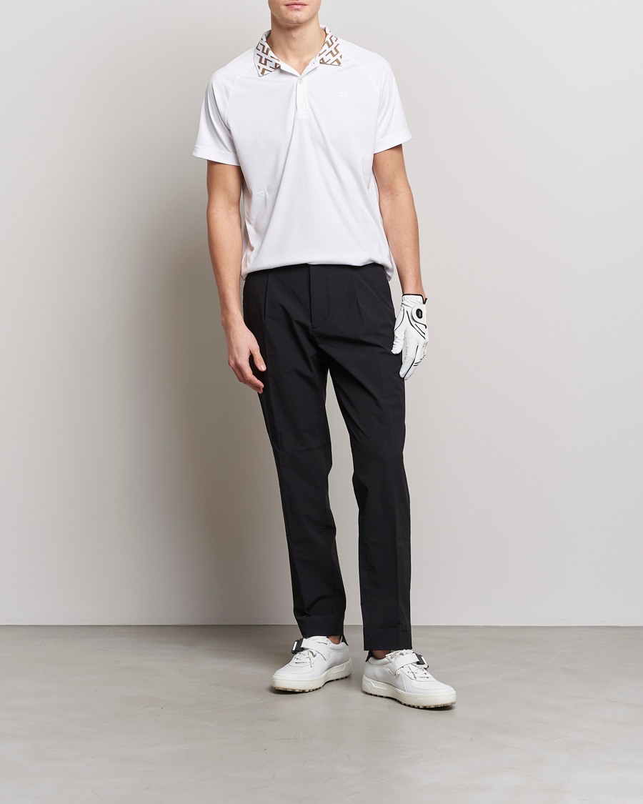 Uomini | Polo | J.Lindeberg | Rui TX Jersey Polo White