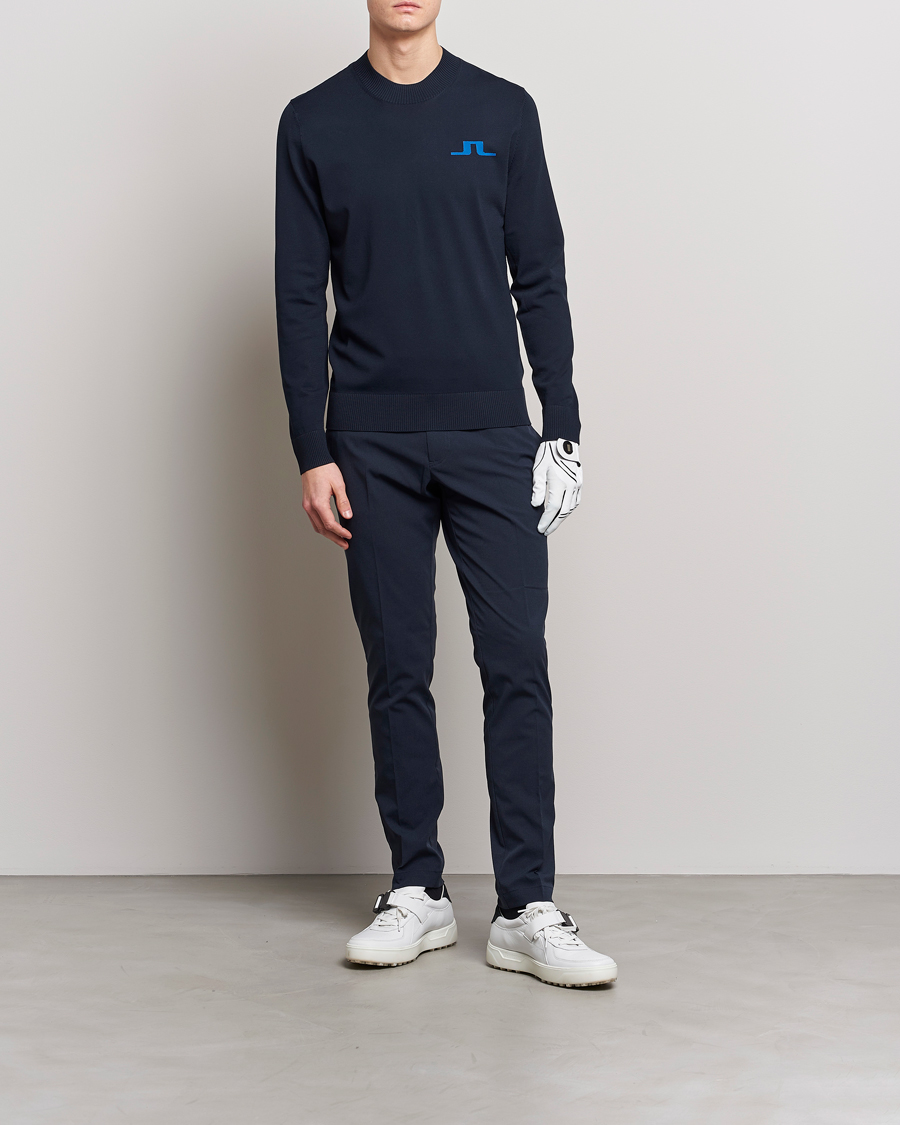 Uomini | Maglieria | J.Lindeberg | Gus Knitted Sweater Navy