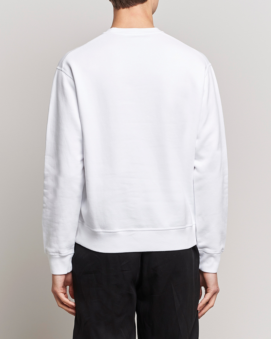 Uomini | Maglieria | Dsquared2 | Icon Transparent Logo Sweatshirt White