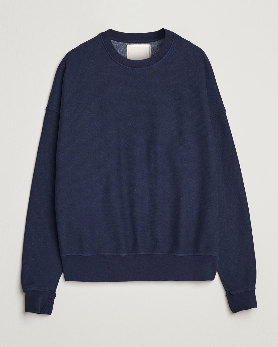 Uomini | Maglieria | Jeanerica | Paule Crew Neck Sweatshirt Dark Navy